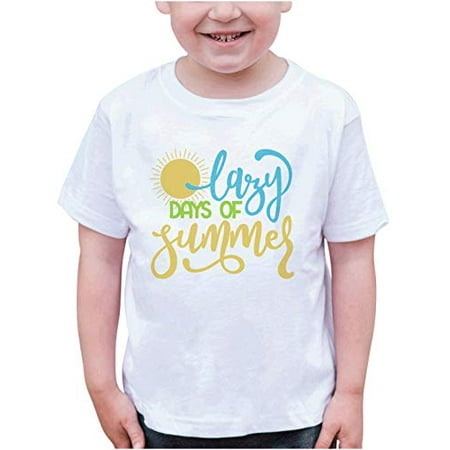 

7 ate 9 Apparel Kids Lazy Days of Summer White T-Shirt 12 Months