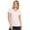 White, variant on Women's Classic Fit Cotton V-Neck T-Shirt, 2 Pack L, White