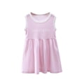 thumbnail image 2 of Fashion Girls' Summer New Short Sleeve Ruffled Pockets Round-Neck Printed Dress Dress Sweet Tank Top Summer Beach Dress For Girl Girls Dresses Summer 2024, 2 of 5