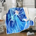 thumbnail image 1 of Disney Frozen Princess Elsa Anna Blanket Plush Blanket Throw for Sofa Bed Cover Single Twin Bedding Baby Boy Girls Children Gift zhangyuxiang LED, 1 of 2