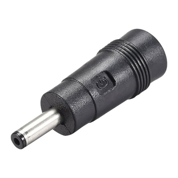 Unique Bargains DC Power Converter 4mm x 1.35mm Male to 5.5mm x 2.1mm Female Adapter Connector 1.61 Height
