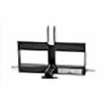 thumbnail image 3 of Category 1, 3 Point Hitch Receiver Drawbar with Offset Suitcase Weight Bracket - Black, 3 of 3