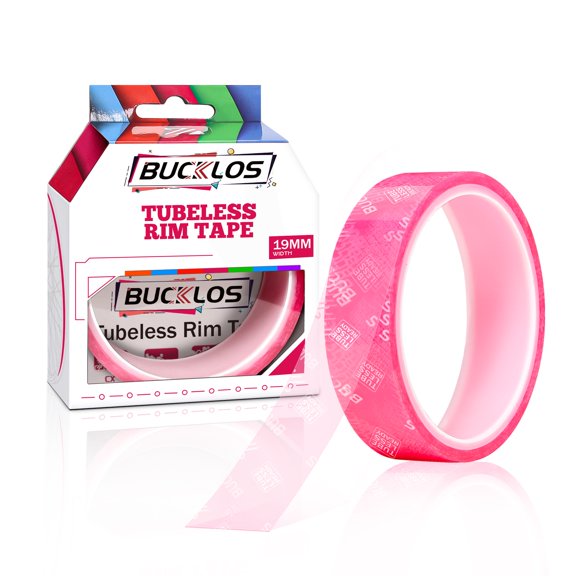 BUCKLOS Tubeless Rim Tape 17/19/21/23/25/28/30/32/35mm Width x 10m Length, Bike Wheel Rim Tape Suitable for Tubeless MTB/Road/Gravel Bikes Wheel Carbon Tubeless Kit