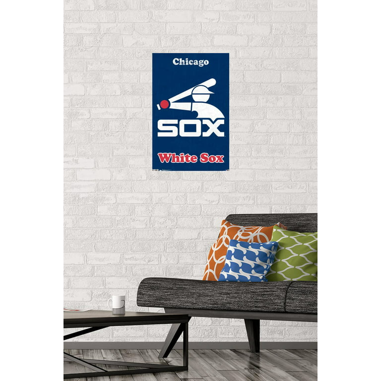 MLB Chicago White Sox - Retro Logo Wall Poster, 14.725 x 22.375