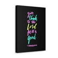 thumbnail image 3 of Scripture Walls Give Thanks To The Lord 1 Chronicles 16:34 Christian Wall Art Bible Verse Print Ready To Hang, 3 of 13