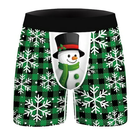 

Christmas Gift Boxer Briefs Underwear Men s Grinch Christmas Carnival Masquerade Christmas Eve Adults Party Christmas