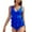 Blue, variant on Swim Coverups for Women 2025 Swimming Suits for Women One Piece Swim Suits for Women Tummy Control Clearance Items Under 5 Dollars Free Shipping