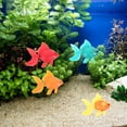 12pcs Colorful Fake Fish Model Fish Tank Decorative Simulation Goldfish ...