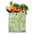 thumbnail image 1 of Bohemian Sketch Style Canvas Shopping Bag – Earthy Rustic Reusable Tote, 1 of 6
