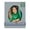 Metallic Silver, variant on Metallic Silver Picture Frame Mat for 8x10 Frames - Oval Opening for 6x8 Photos - 10 Mats