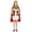 Red, variant on Roman Warrior Cosplay, Roman Warrior Cos, Ancient Roman Goddess Costume Set, White Tunic Dress With Red Cape Gold Armor Wrist Cuffs, Roman Empress Cosplay Outfit for Halloween Themed Party, Red L