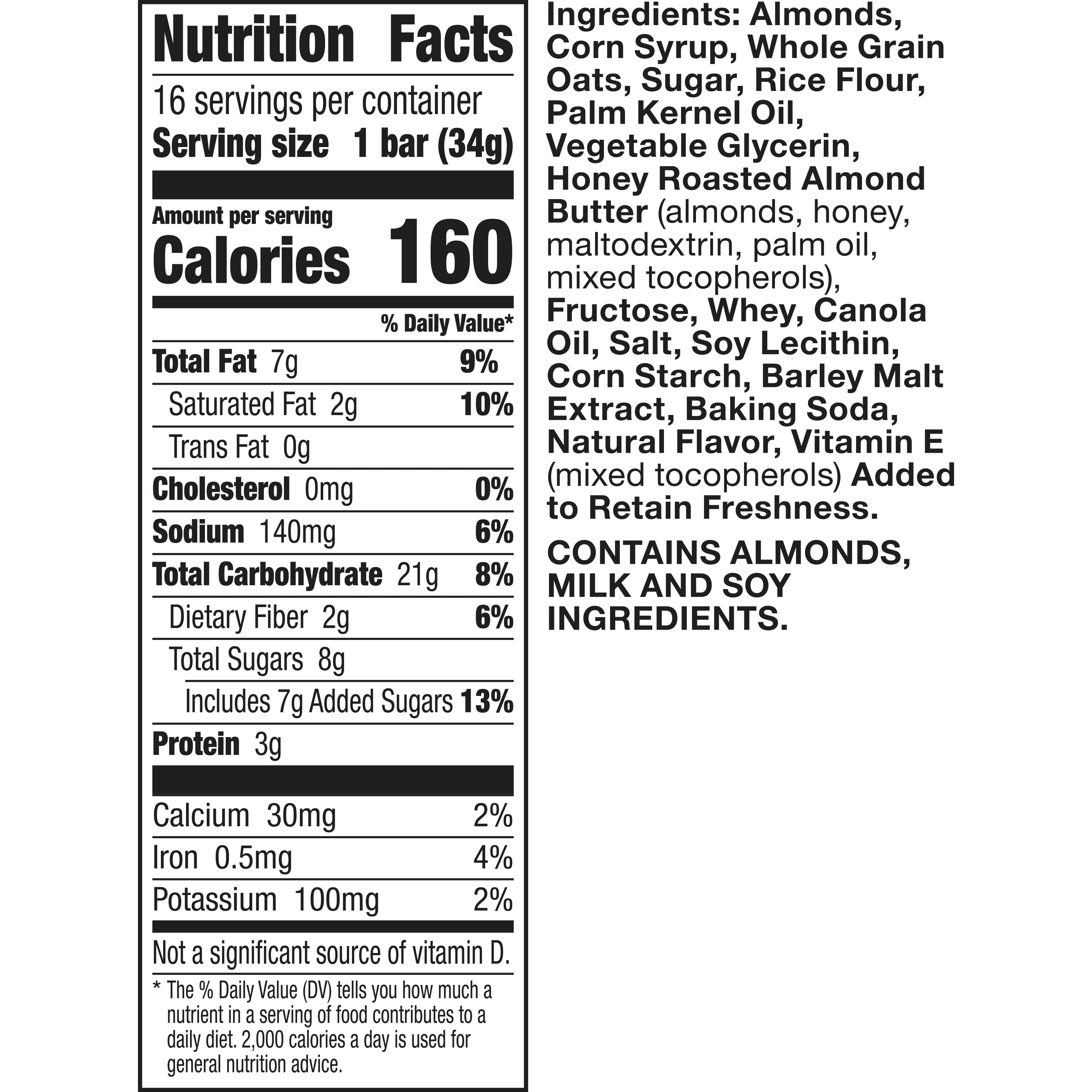 Nature Valley(tm) Sweet & Salty Nut Almond Granola Bars