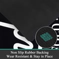 thumbnail image 4 of Findosom 20"x60" Farmhouse Laundry Room Rug Non Slip Rubber Laundry Runner Rug Waterproof Washable Indoor Laundry Rugs and Mats for Kitchen Floor Laundry Room Bathroom Hallway Entryway Decor Black, 4 of 8