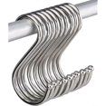 thumbnail image 1 of 10 Pcs S Hooks, 12cm Large S Shaped Hooks Stainless Steel Heavy Duty Utensil Pan Metal S Hook For Hanging At Kitchen Bathroom Bedroom Living Room And, 1 of 4