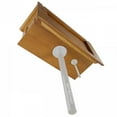 thumbnail image 4 of Renovators Supply Light Oak Wooden Raised High Tank Pull Chain Toilet Part Tank w/Screws, 4 of 6