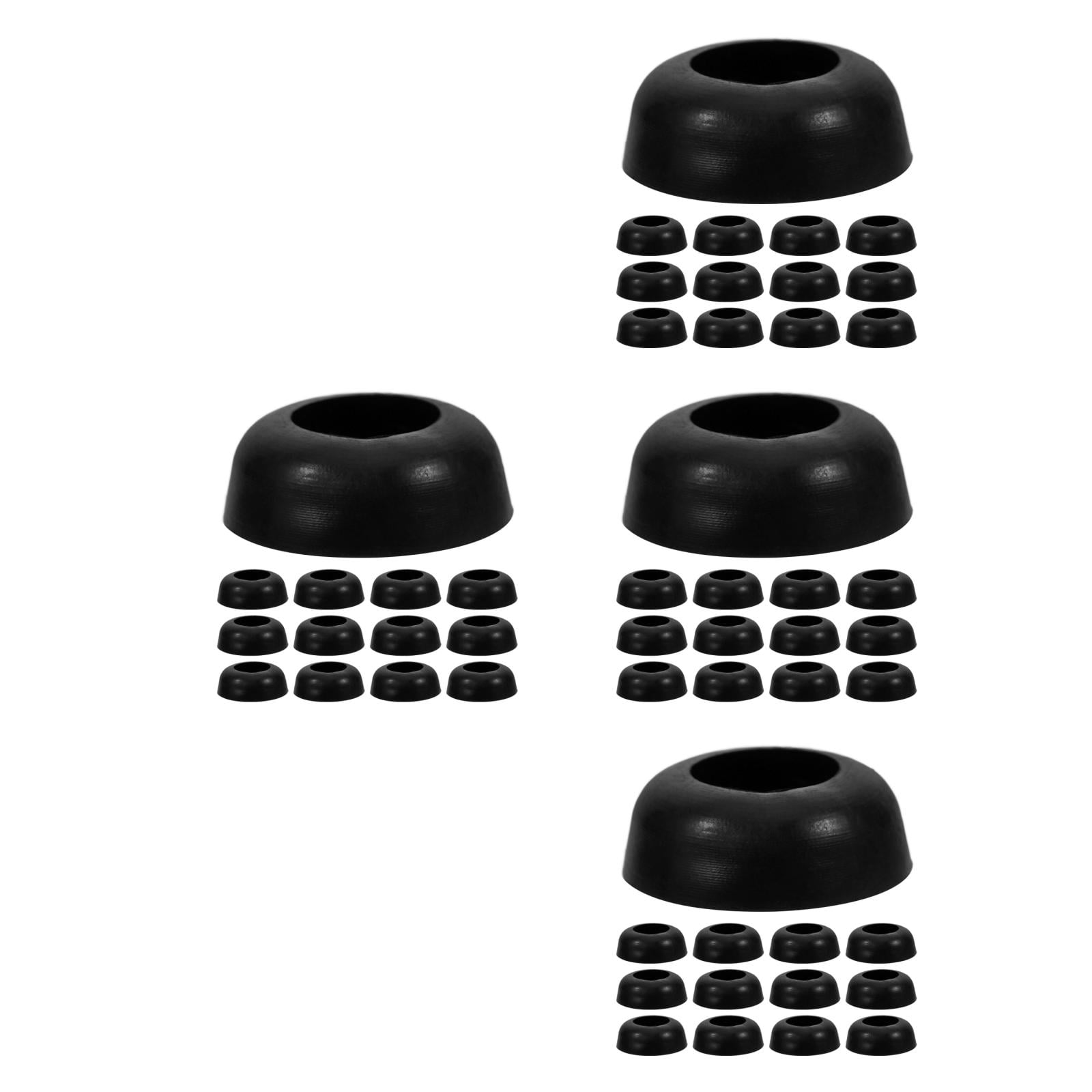 Raindrops 400 pcs Non- Silicone Feet Pads with Holes, Conical Anti- Leg Protectors for Furniture, Washing Machines, Dryers