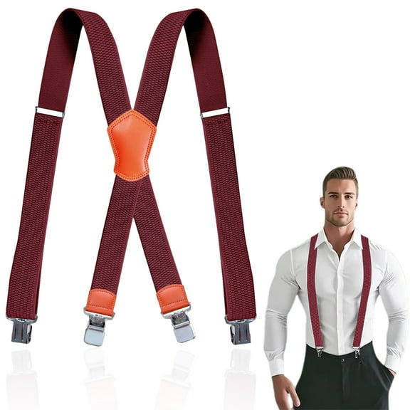 GBAYXJ Adult Shoulder Strap Clip Wine Red