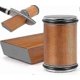 thumbnail image 1 of Kitchen Knife Rolling Sharpener - Rolling Knife Sharpener - Knife Sharpener Kit with Whetstone - Birthday Gift for Men and Women, 1 of 5