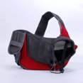 thumbnail image 2 of Small Pet Sling Carrier Breathable Mesh Front Pouch Adjustable Padded Strap for Dogs Cats Up to 5kg Travel Hiking Biking Hands-Free Shoulder Bag with Safety Hook, 2 of 7
