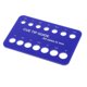 thumbnail image 4 of Medidor de punta de taco de billar, comprobador de tamaño de punta de taco, regalo, accesorio de billar práctico y resistente Azul, 4 of 9