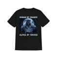 thumbnail image 1 of Men's Casual Crew Neck T-Shirt, 100% Cotton Knit Fabric, Regular Fit, with Alpha by Choice Graphic, for Summer Tee, 1 of 5