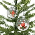 thumbnail image 3 of Décoration en verre Holiday Time, cardinal, diamètre 65 mm, 4 carats, 3 of 5