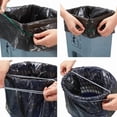 thumbnail image 6 of 3 Pieces Trash Can Rubber Bands 20-96 Gallon Large Garbage Can Bag Holder Colorful Elastic Bands for Trash Outdoor, 3 Colors, 6 of 7