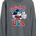 thumbnail image 3 of Disney - Mickey USA - Men's Long Sleeve T-Shirt, 3 of 5