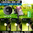 thumbnail image 7 of CHARKEE Outdoor Solar Lights,3 Modes Solar Spot Lights for Garden Yard Landscape,Warm White, 7 of 7