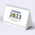 thumbnail image 2 of Calendario de Escritorio 2023 12 Meses Planificador Mensual Calendario 2023 Memo de Escritorio Agenda Diaria Organizador Oficina Azul, 2 of 5