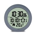 thumbnail image 1 of Amdohai No Punching Suction Cup Clock Home Clock Waterproof Bathroom Washroom Clock Kitchen Clock LCD Digital Display Clock Temperature Detector, 1 of 8