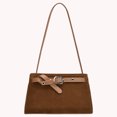 thumbnail image 2 of Bolso Bandolera Mujer Ante Correa Ajustable para Viajes, 2 of 9