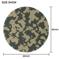 thumbnail image 6 of Camouflage Round Tablecloth 60x60in(153x153cm) – Waterproof Polyester Table Cover with Full Print Design, Wrinkle Resistant & Washable for Kitchen Dining Party Decor, 6 of 6