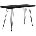 thumbnail image 2 of SAFAVIEH Wolcott Retro Mid-Century Lacquer Console Table, Black/Black, 2 of 7