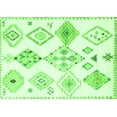 thumbnail image 1 of Ahgly Company Indoor Rectangle Solid Green Modern Area Rugs, 8' x 12', 1 of 1