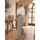 thumbnail image 4 of Set De Dos Pants De Mujer Pantalones Anchos Casual O Elgante Pans Stretch, 4 of 5
