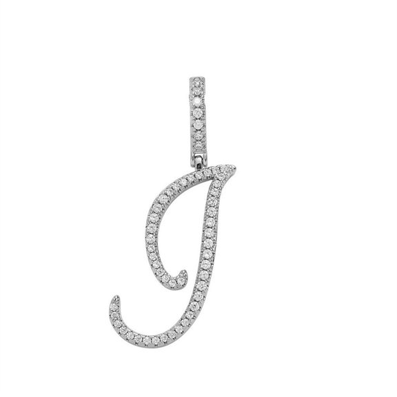 HIJONES Women's Men's Stainless Steel Dainty Capital Letter Pendant Necklace