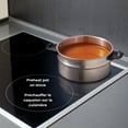 thumbnail image 3 of Starfrit 12-Piece Fondue Set, 3-in-1 Meat, Cheese or Chocolate Fondue, Adjustable Safety Burner, 1.7Qt (1.6L) Capacity, Silver, 3 of 5