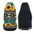 thumbnail image 6 of XYZCANDO 2 Piece Car Seat Covers for car Front Seats Front Seat Cover Washable Waterproof, Vehicle Truck Van Car Seat Covers Front Seats, Sunflowers Style, 6 of 10