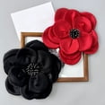 thumbnail image 4 of 3D Floral Brooch Pin Soft Comfortable Flower Shaped Corsage for Party Attireyle, 4 of 20