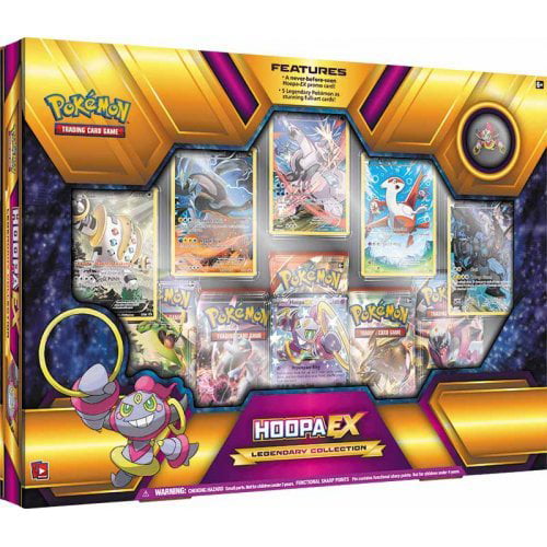 27 Pokemon Packs 2015 Collectors Chest w/ Rayquaza & Hoopa EX BEWEAR GX Box 