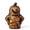 A, variant on Handcrafted Openwork Wooden Mummy Pumpkin Tabletop Ornament, Distressed Rustic Vintage Halloween Spooky Decor Figurine, Farmhouse Fall Decor for Shelf Desk Coffee Table Home Holiday Decoration, B