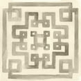 thumbnail image 2 of Vess, June Erica 26x26 White Modern Wood Framed Museum Art Print Titled - Neutral Impressions VI, 2 of 4