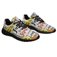 thumbnail image 6 of Fall Fall For Jesus He Never Leaves Thanksgiving Halloween Shoes Sneakers for Women Men Black Size 10.5, 6 of 7