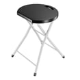 thumbnail image 3 of Topcobe 28" Portable Folding Stools with 330lbs Limited Sturdy Frame with Seat, Outdoor Deck Furniture, 3 of 10