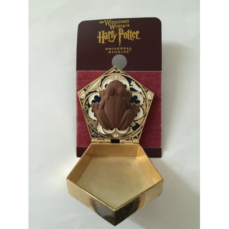Harry London Chocolates - Universal Studios Wizarding World of Harry Potter Chocolate Frog Pin New Card