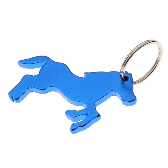 Llavero Abrebotellas Zulema Caballo Azul