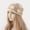 Beige, variant on Women Boho Crochet Beanie Hat Lightweight Casual Summer Cap