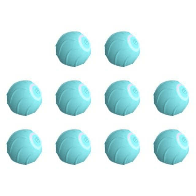 Pelota Rodante para Gatos Juguete Interactiva Eléctrica Interior () Azul