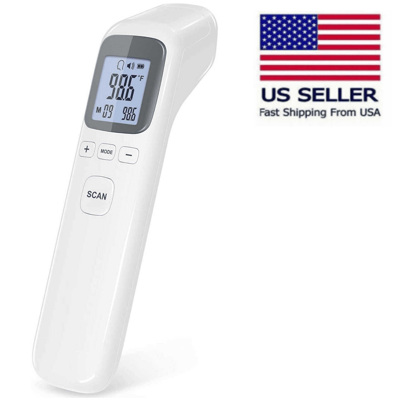 Baby Thermometer-ThermoPro TP905 Digital Medical Infrared Temporal Ear Thermometer for Fever Forehead Thermometer for Kids and Adults with Memory Recall 